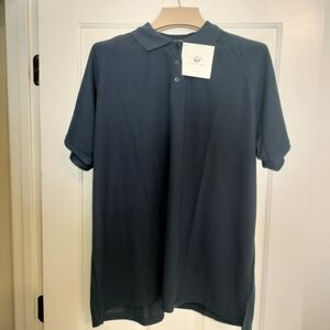 NWT Chestnut Hill Men's 2XL Navy Polo Dri-Fast